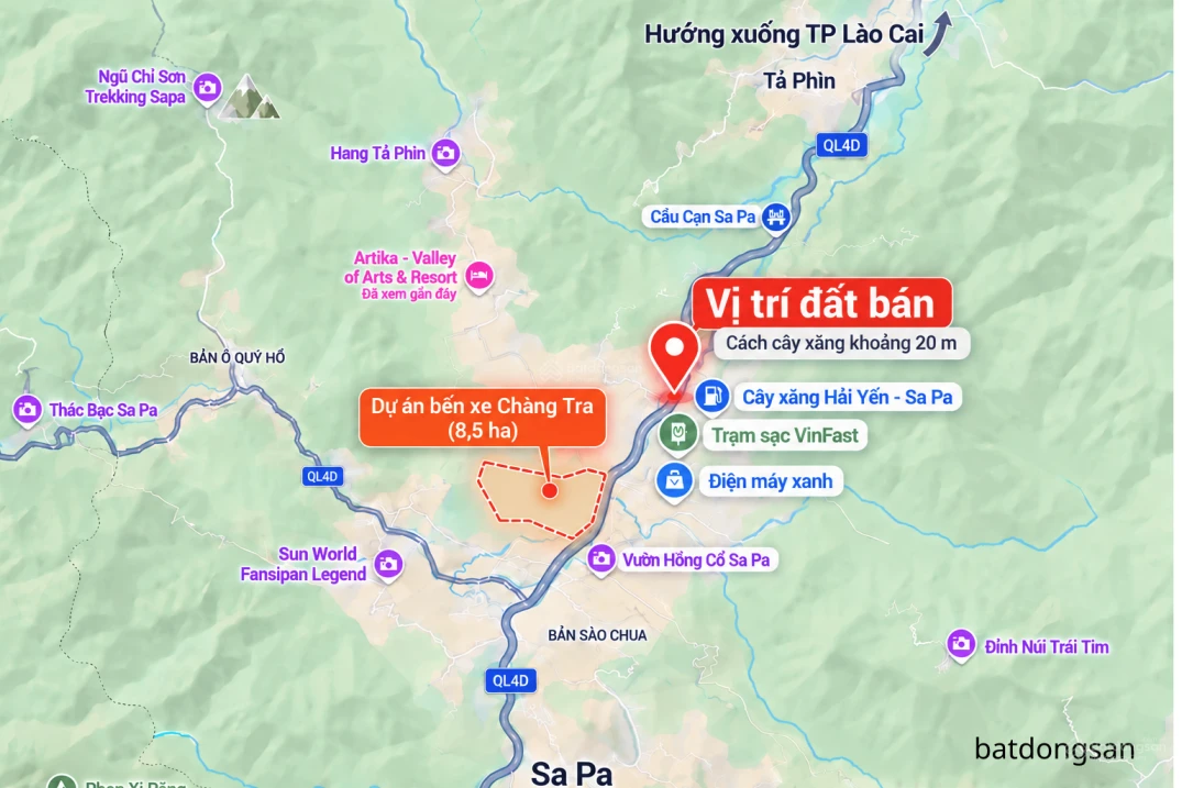 Chính chủ bán 300m2 đất mặt Quốc Lộ 4D cửa ngõ Sa Pa giá 17 tỷ - Ảnh thu nhỏ 3