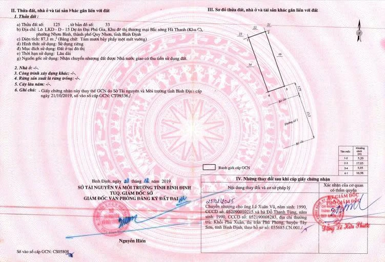 Chính chủ bán lô LKD15 Đại Phú Gia KĐT Bắc Hà Thanh 87,1m2 đường 21m - Ảnh thu nhỏ 3