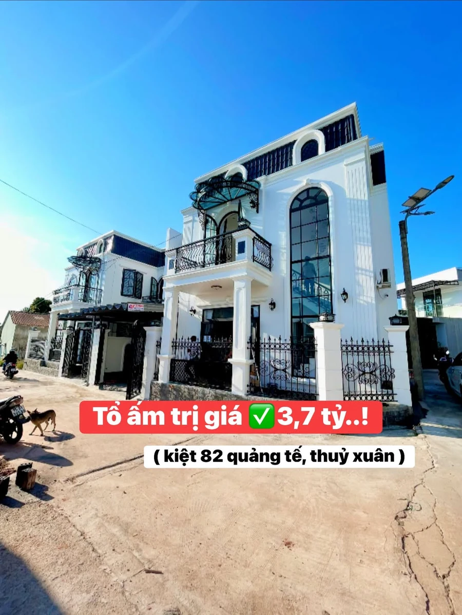 Bán nhà 3 phòng ngủ 100m² tại Huế 3,7 tỷ - Ảnh 1