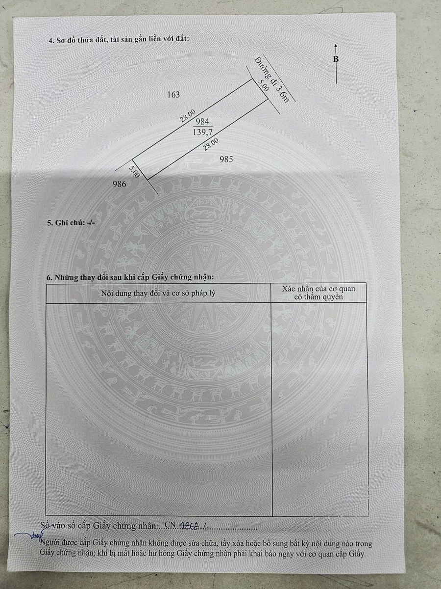 Bán đất nền 140m² cạnh KCN Phú Đa Huế 299 triệu - Ảnh thu nhỏ 3