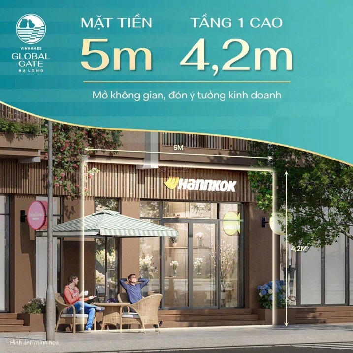 Chỉ từ 1,3 tỷ vốn ban đầu có ngay căn liền kề 60m2 Vinhomes Global Gate Hạ Long gần công viên - Ảnh thu nhỏ 2