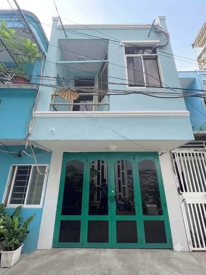 Bán nhà 2 tầng 24m² 3PN hẻm xe hơi Huỳnh Tấn Phát, Quận 7 giá 3,45 tỷ - Ảnh 1