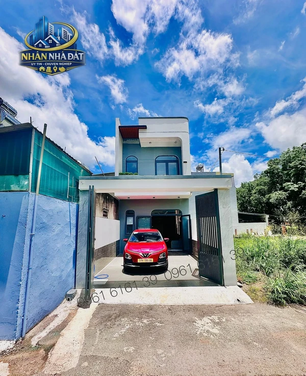 Bán nhà mới mặt tiền DX057 Phú Mỹ, 60m², 1 trệt 1 lầu 3PN, sân ô tô, giá 3,65 tỷ