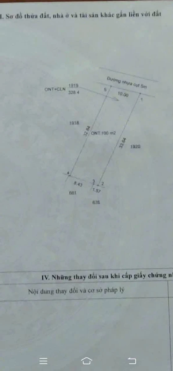 Bán đất thổ cư 10x33 hẻm Thanh Bình sát ĐT748, Phú An, Bến Cát giá 1,9 tỷ - Ảnh 1