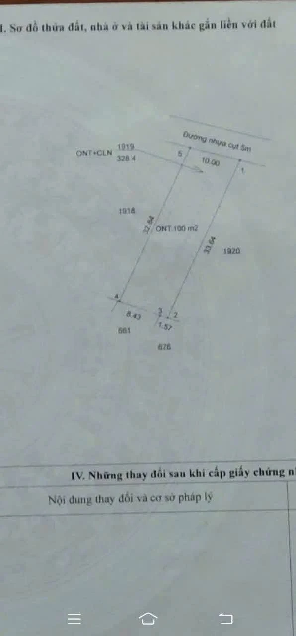 Bán đất thổ cư 10x33 hẻm Thanh Bình sát ĐT748, Phú An, Bến Cát giá 1,9 tỷ - Ảnh 1