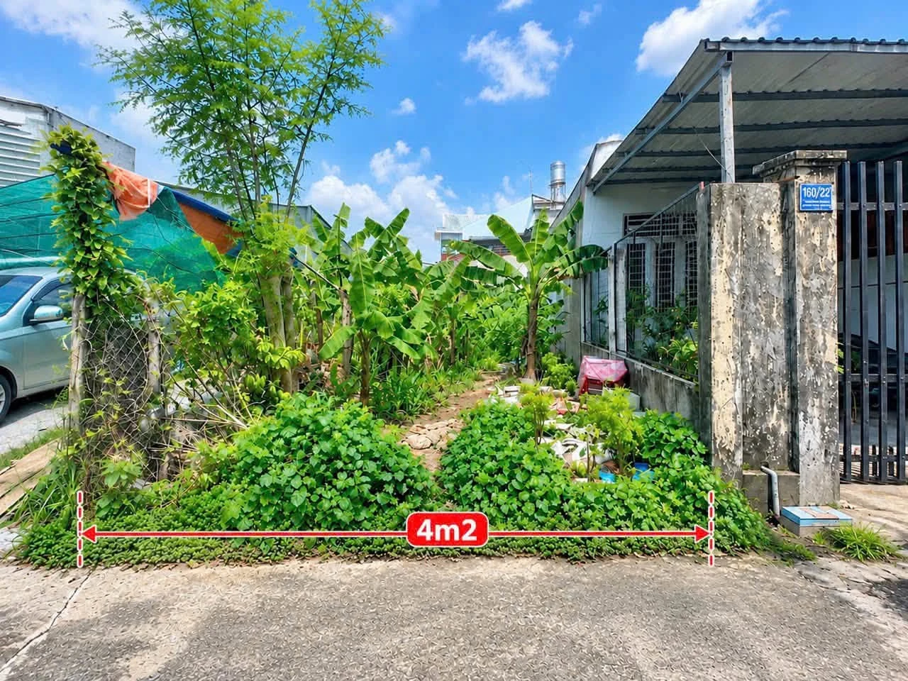 Bán đất thổ cư 4m x 25m gần chợ Bưng Cầu - Ảnh 1