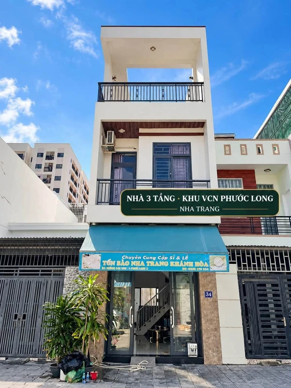 Bán nhà 3 tầng 164m² VCN Phước Long 2, Nha Trang, 7 tỷ