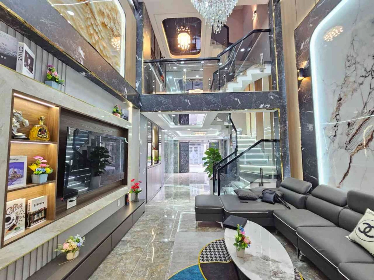 Nhà mặt tiền 5 tầng 64m2 Thới An Quận 12 giá 7.2 tỷ - Ảnh thu nhỏ 2