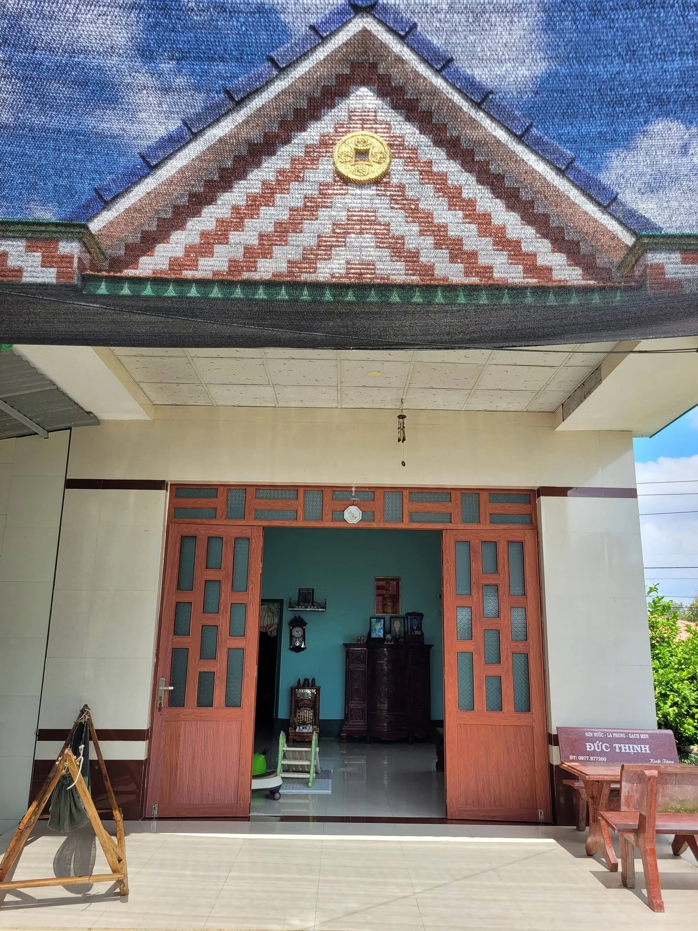 Bán đất 5870m2 Kiên Giang, mặt tiền 21m, nhà 300m2, giá 1 tỷ 500 - Ảnh 1