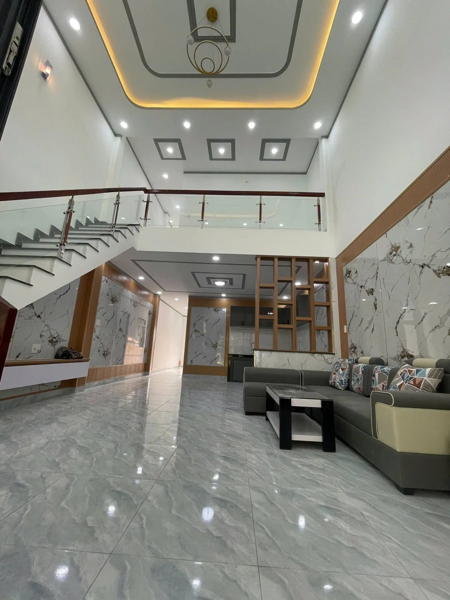 Bán nhà gác lửng sân vườn 155m² Bến Cát Bình Dương, 2 tỷ 80 - Ảnh thu nhỏ 2