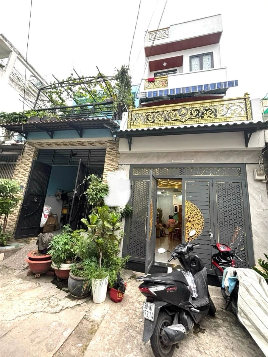 Bán nhà 4 lầu 4PN sát mặt tiền Gò Xoài Bình Tân 5 tỷ - Ảnh thu nhỏ 2