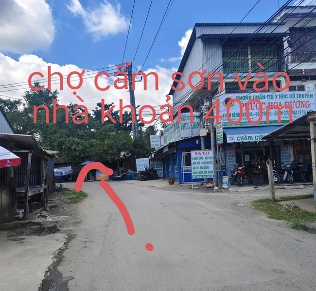 Bán đất 866,7m² sát chợ Cẩm Sơn, Bà Rịa - Vũng Tàu, 1 tỷ 590 triệu