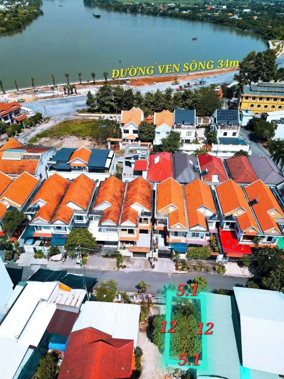 Bán đất 1200m2 có 390m2 thổ cư, đường nhựa 10m nở hậu, trung tâm Đồng Xoài, giá 2 tỷ muanhabmt - Ảnh 1