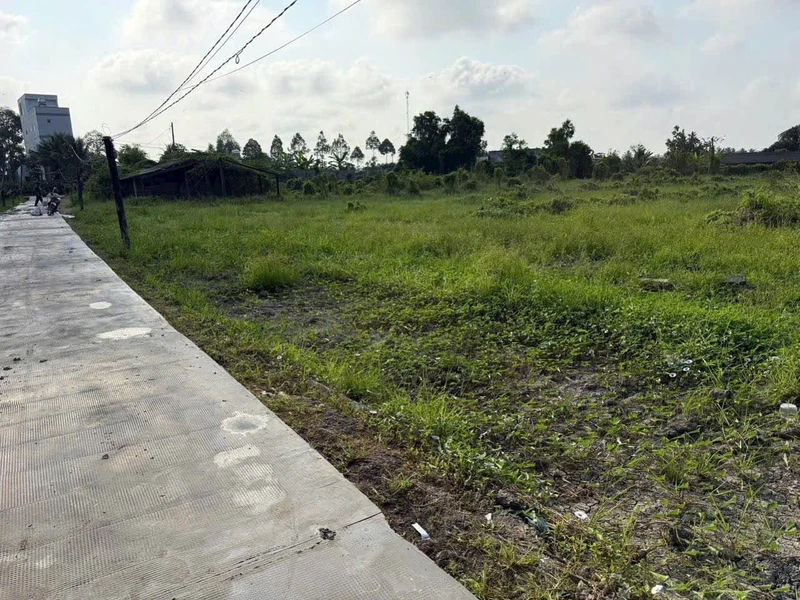 Bán đất 12x80m nở hậu, có sổ, ao cá, xã Tầm Vu, Tây Ninh