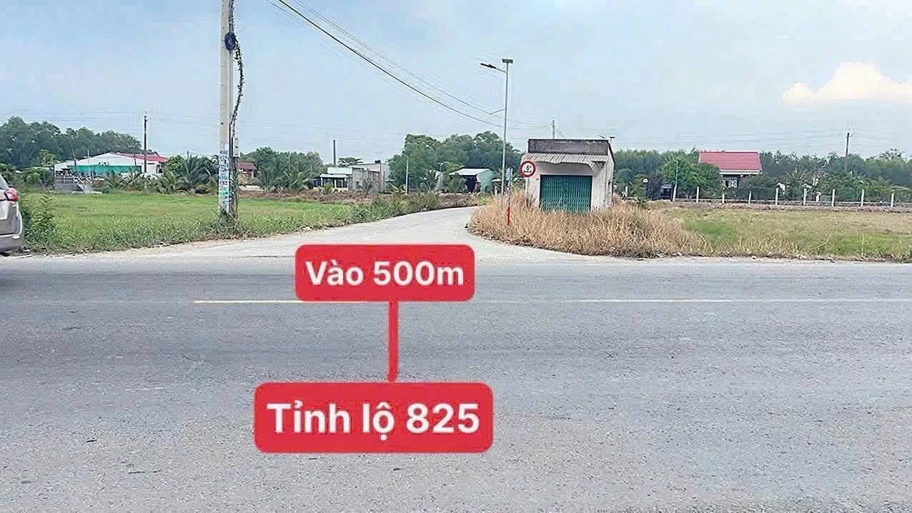 Bán đất thổ cư 110m2 Xã Hòa Khánh Đông 630 triệu - Ảnh 1