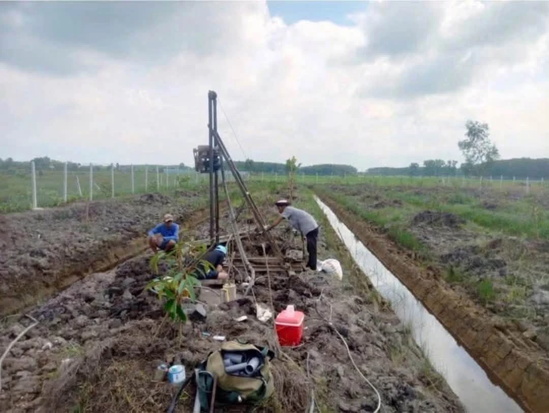 Bán đất vườn sầu riêng 2.248m2 mặt tiền kênh T5 giá 3,1 tỷ tại Phú An - Ảnh thu nhỏ 3