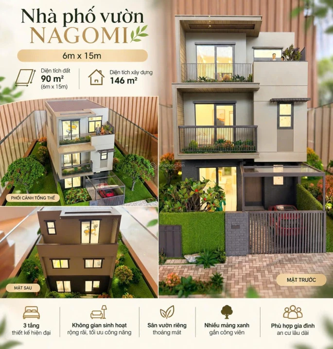 HOT HOT!! NAM LONG WATERPOINT MỞ BÁN NHÀ PHỐ 1T2L NAGOMI THANH TOÁN 24TH - CHỈ 5,2 TỶ - 0914 922 *** - Ảnh 1