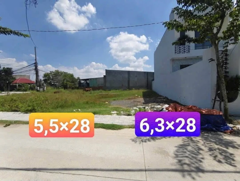 Bán đất sổ hồng mặt tiền 6,3x28m gần Võ Vân Tần 1,6 tỷ