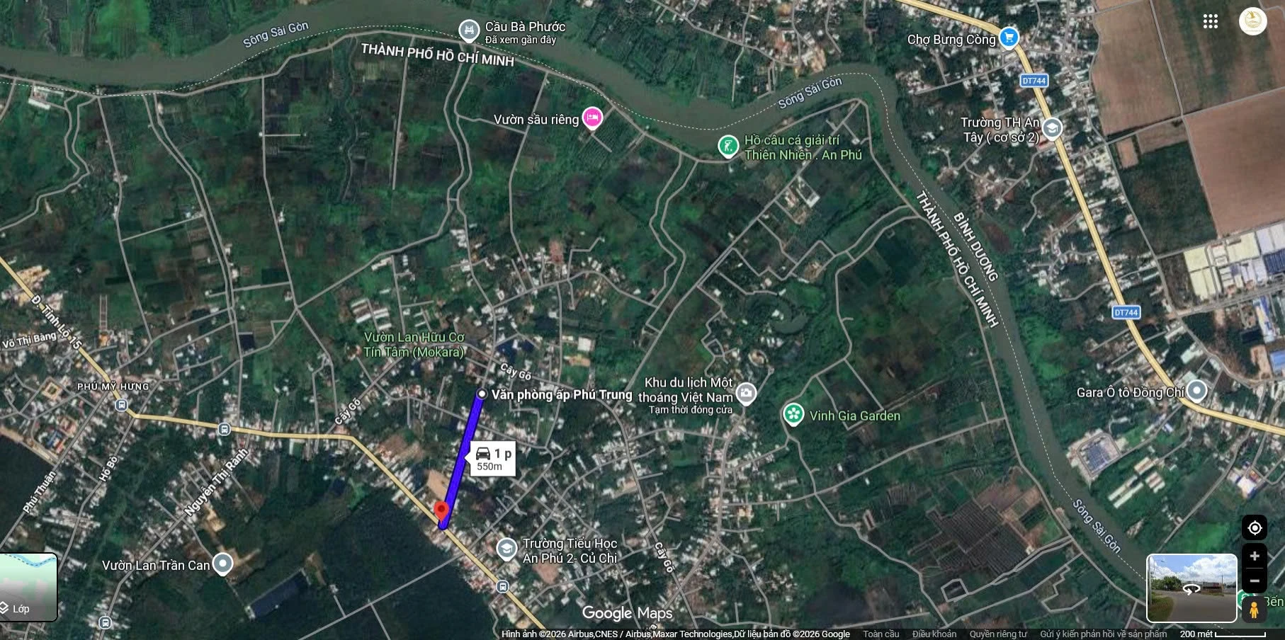 Bán đất mặt tiền đường Nguyễn Thị Chiếu 576,5m² có 188m² thổ cư, An Nhơn Tây, Củ Chi - Ảnh 1