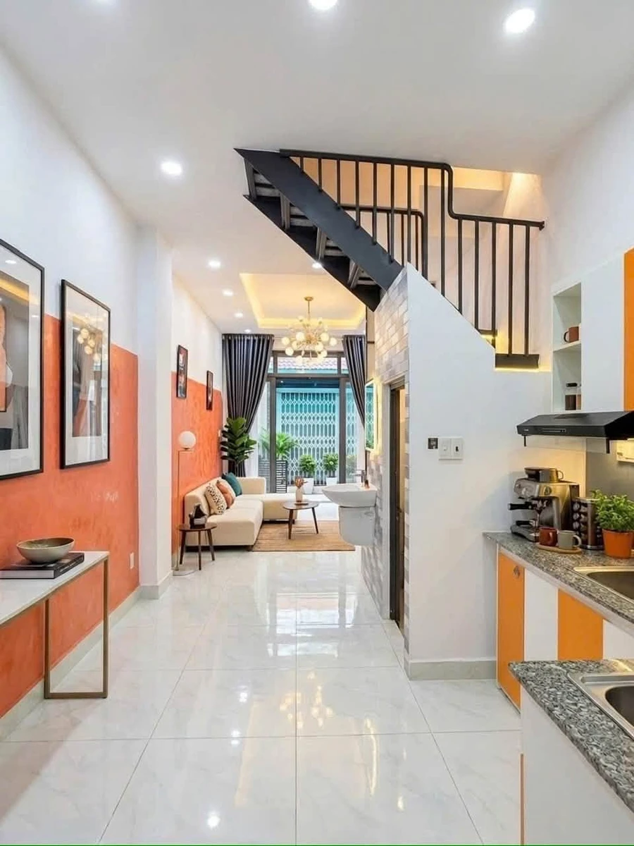 Bán nhà 2 mặt tiền trước sau 2 tầng, 3,2x9m, đường Trần Văn Ơn, Tân Phú, giá 3,86 tỷ - Ảnh thu nhỏ 5