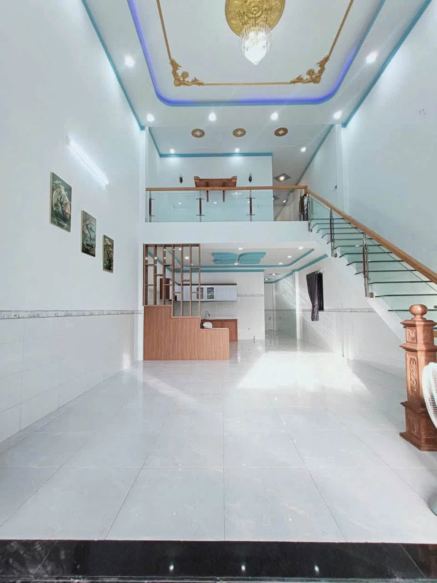 Bán nhà 1 trệt 1 lửng 104m2 Trảng Dài, Bình Dương 1 tỷ 620 - Ảnh 1