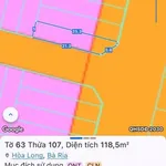 Bán lô góc 2 mặt tiền Hương Lộ 2, Hoà Long, 125m² - Ảnh thu nhỏ 2