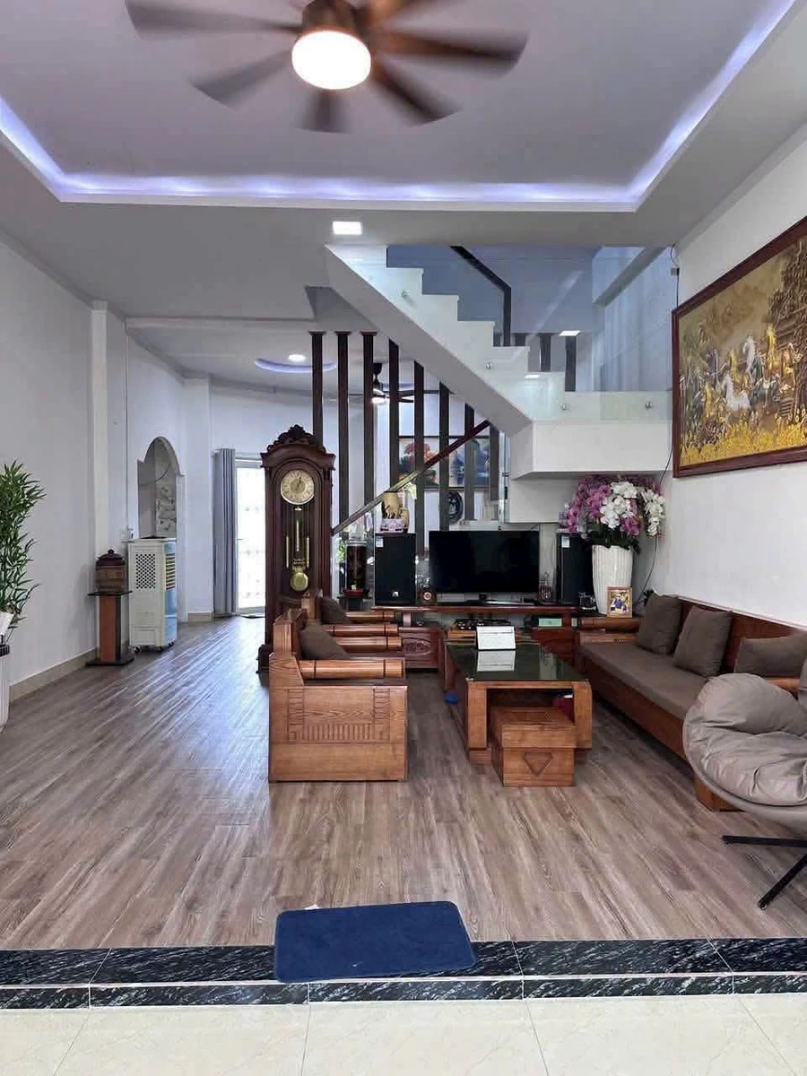 Bán nhà 1 trệt 1 lầu, 2PN, 77m2, Bùi Hữu Nghĩa, Nhà Bè - Ảnh 1