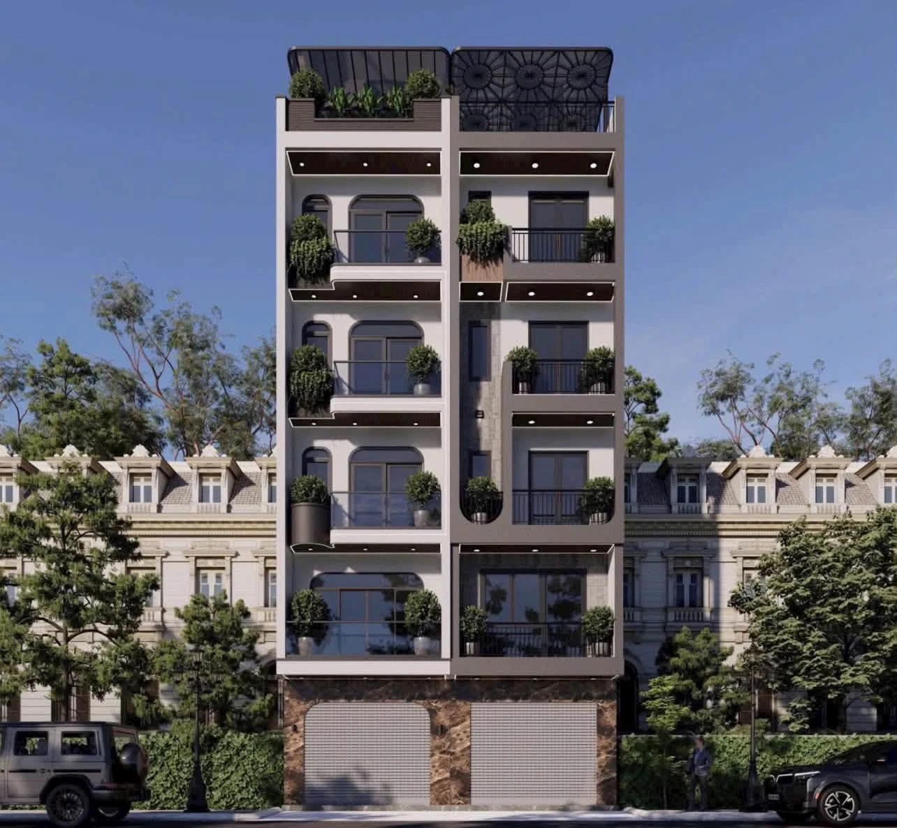 Bán nhà phố mới 86.8m² Văn Cao giá 13.5 tỷ - Ảnh 1