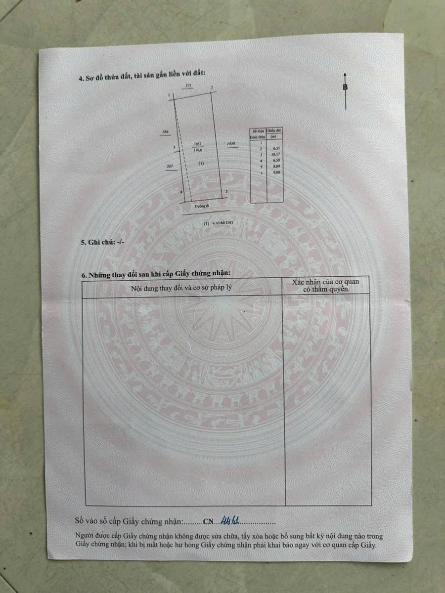 Bán dãy trọ 6 phòng 116m2 Tịnh Phong 1 tỷ 350 - Ảnh thu nhỏ 2