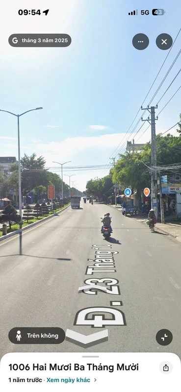 Bán nền đất 365m2 mặt tiền đường Tây Ninh 2500m