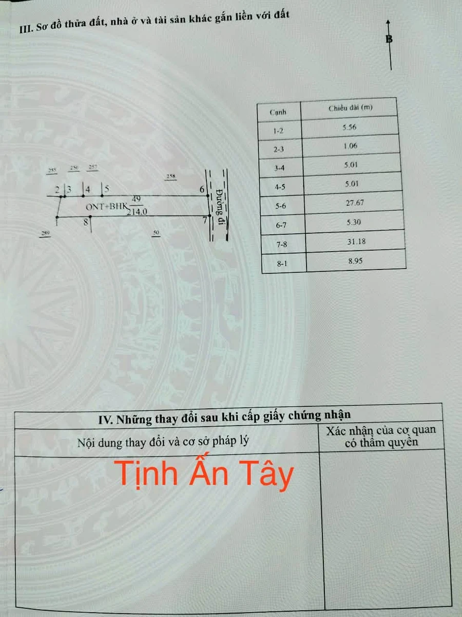 Bán đất Tịnh Ấn Tây 212m² mặt tiền Võ Nguyên Giáp - Ảnh 1