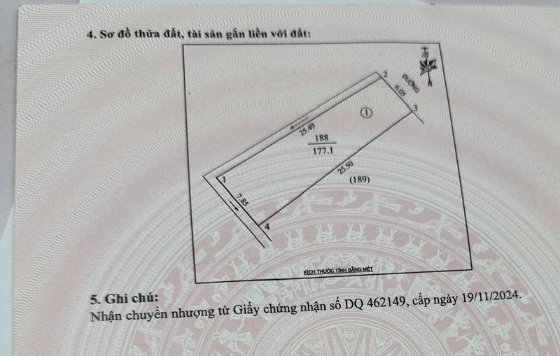 Nhà 1 trệt 1 lầu 41m² Hùng Vương Vũng Tàu hau10m