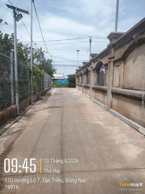 Bán đất thổ cư sổ riêng 80m2 gần đường Hương lộ 7, phường Tân Triều, Đồng Nai