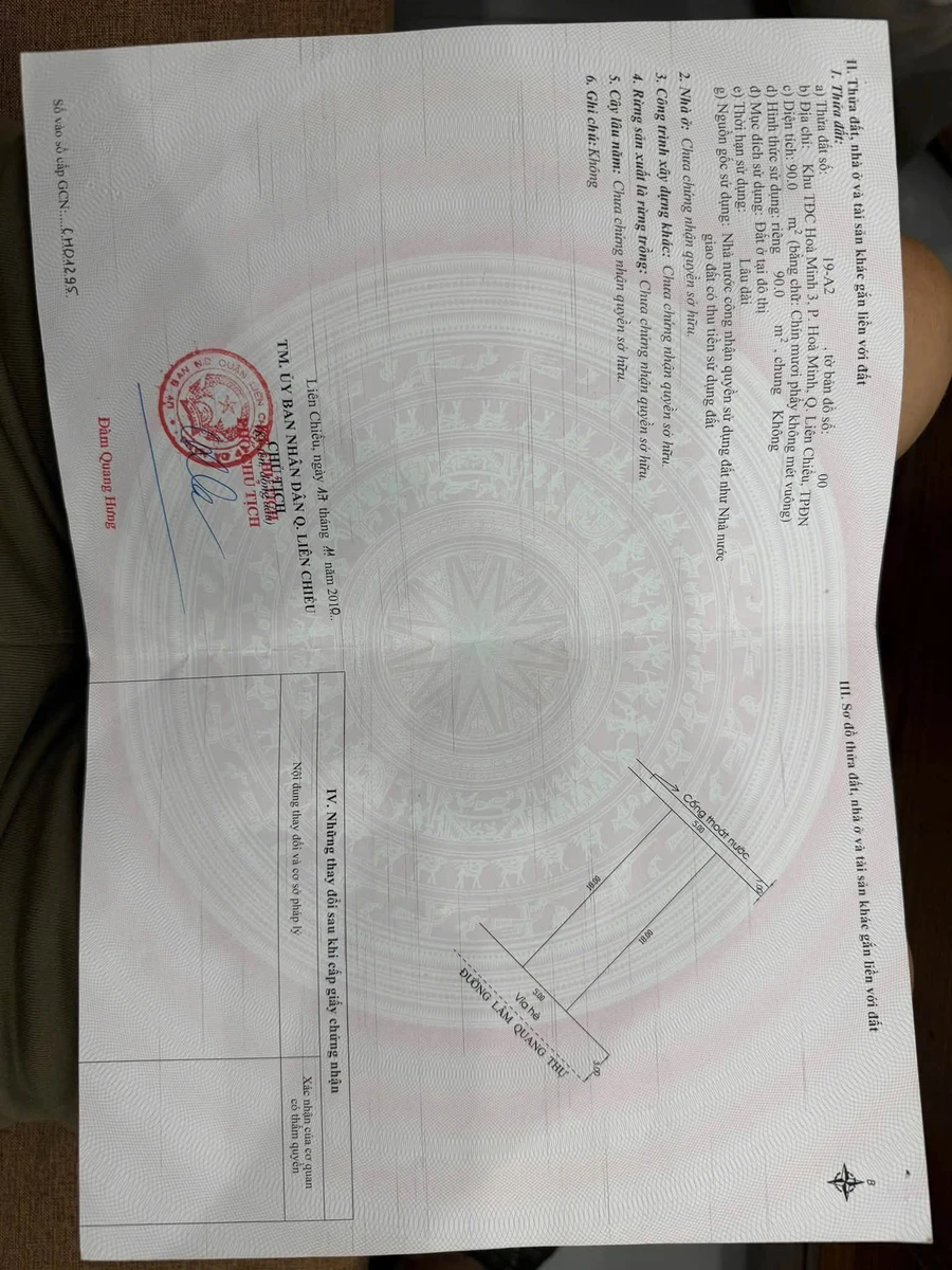 Bán đất 90m² Lâm Quang Thực Thanh Khê Đà Nẵng gần biển 50m - Ảnh thu nhỏ 5