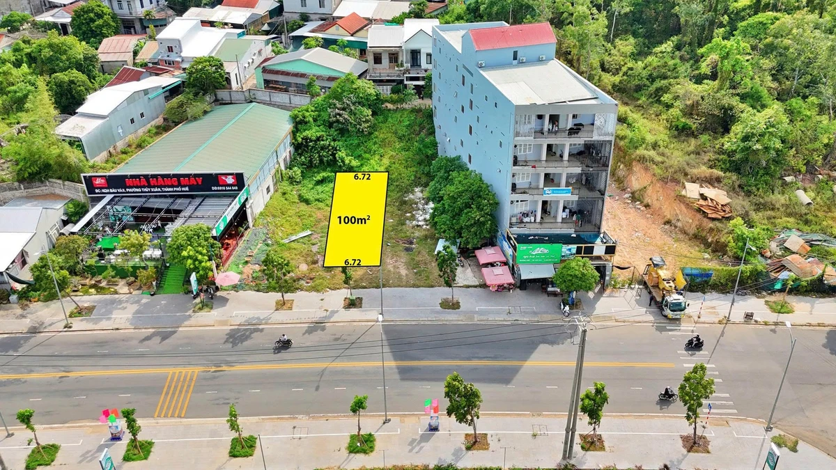 Bán đất mặt tiền Đồng Khởi 100m² 6,95 tỷ Bàu Vá - Ảnh thu nhỏ 3