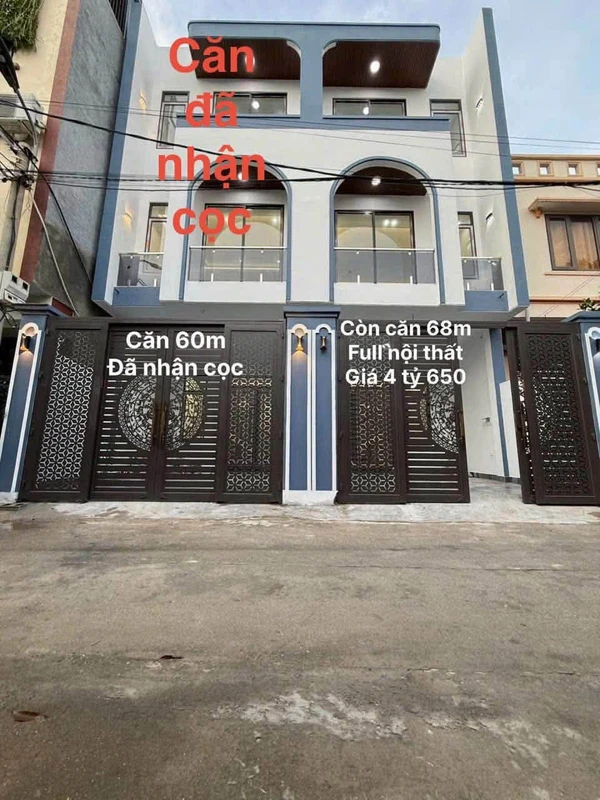 Bán 2 căn liền kề mặt tiền Cô Giang, 228m², 23 tỷ thuetro