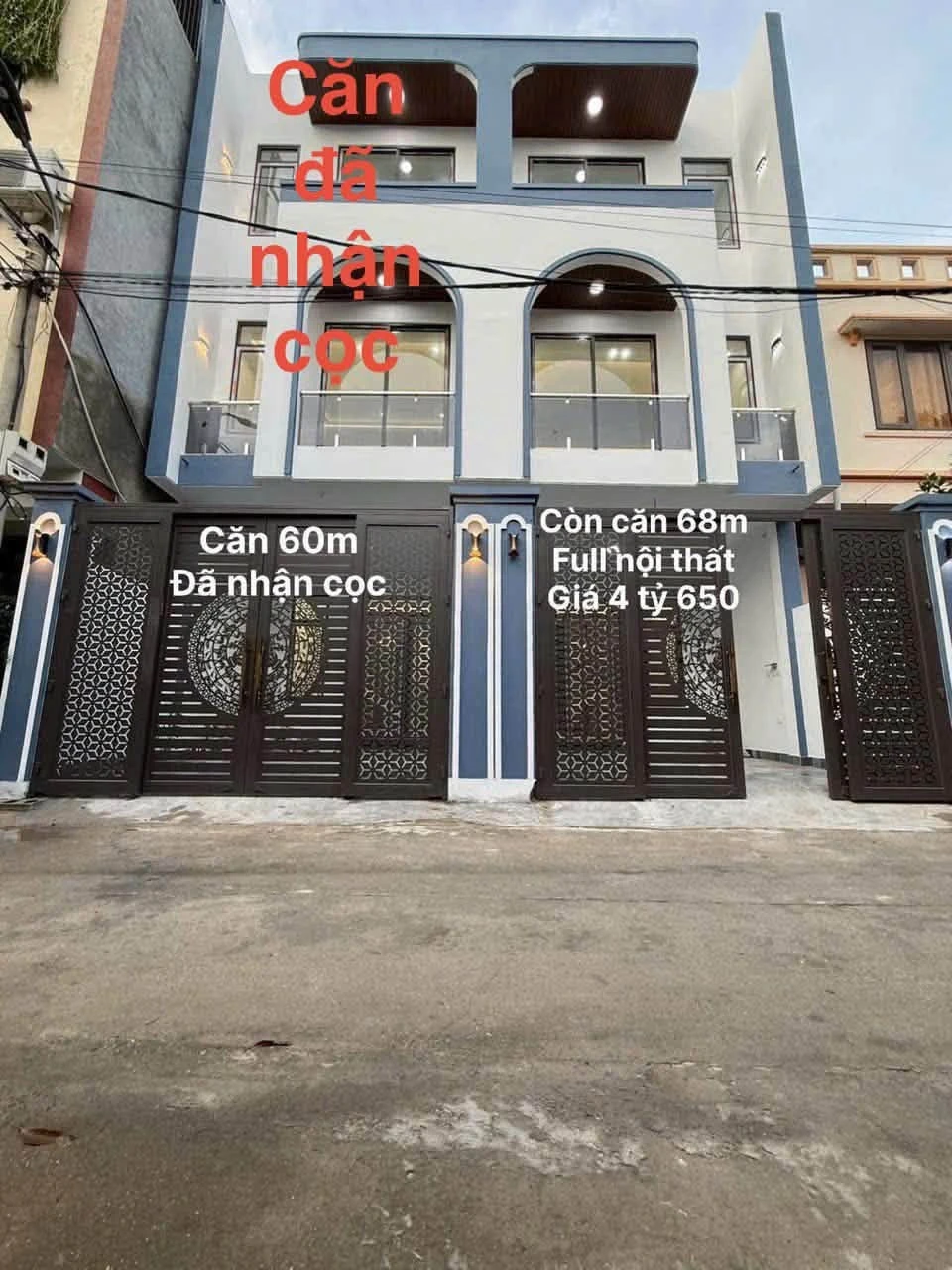 Bán nhà 3 tầng 68m2 khu đô thị Ông Nhan Nhà Bè - Ảnh 1