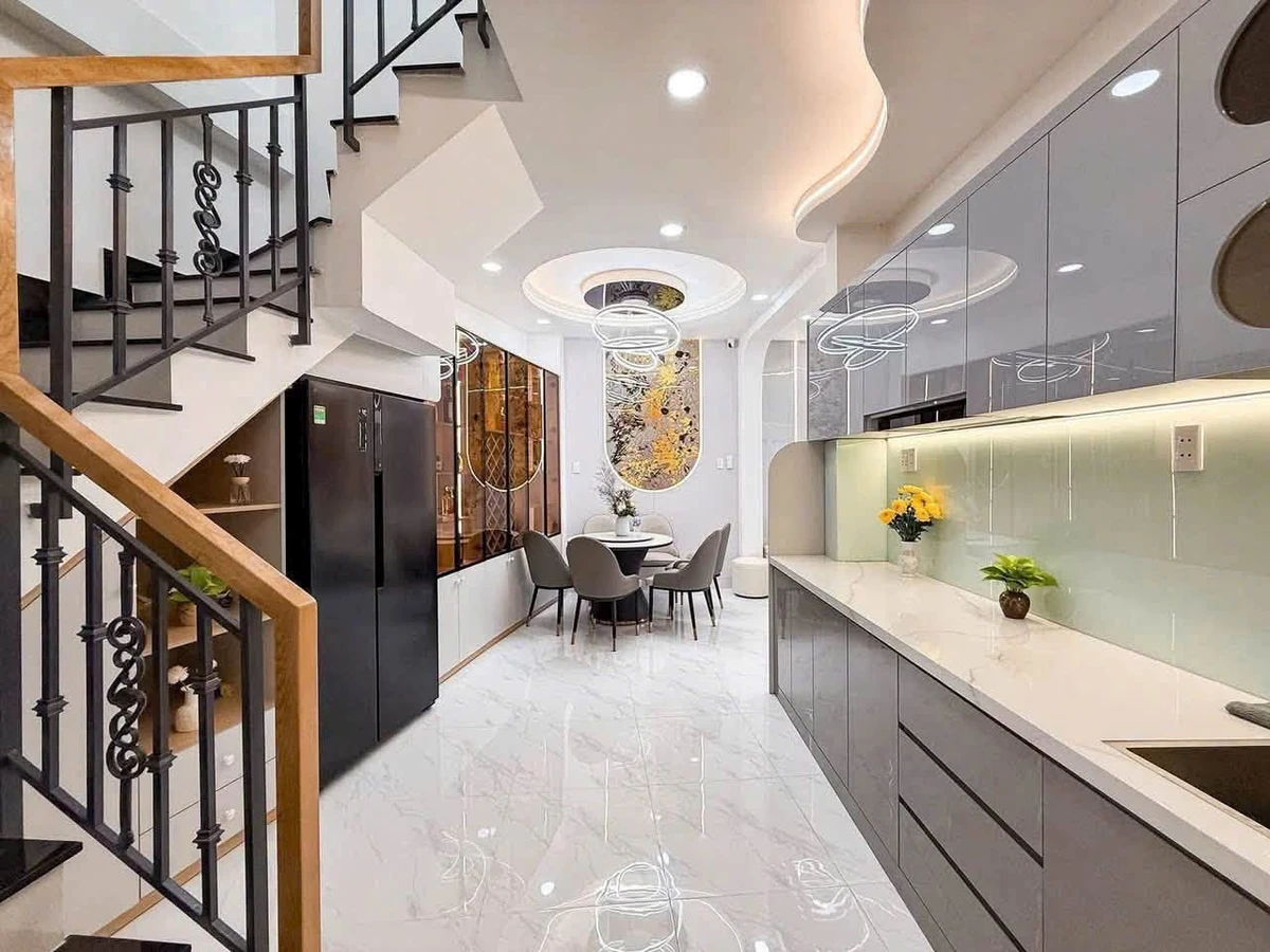 Bán nhà 1 trệt 1 lầu 50m² đường Nguyễn Trung Trực, Bình Lợi Trung, Bình Thạnh, 6,2 tỷ - Ảnh thu nhỏ 5