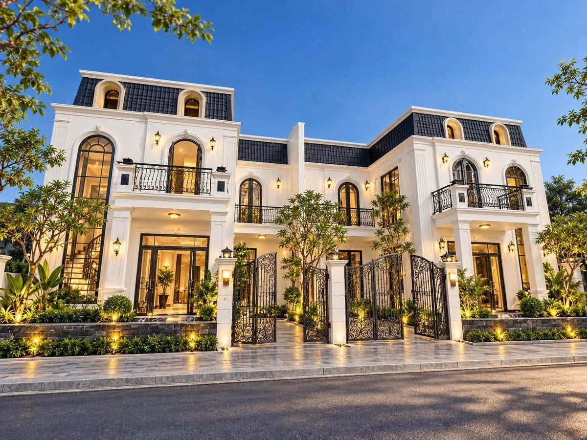 Bán nhà 2 tầng tân cổ điển 100m² 3PN K82 Quảng Tế Huế - Ảnh 1