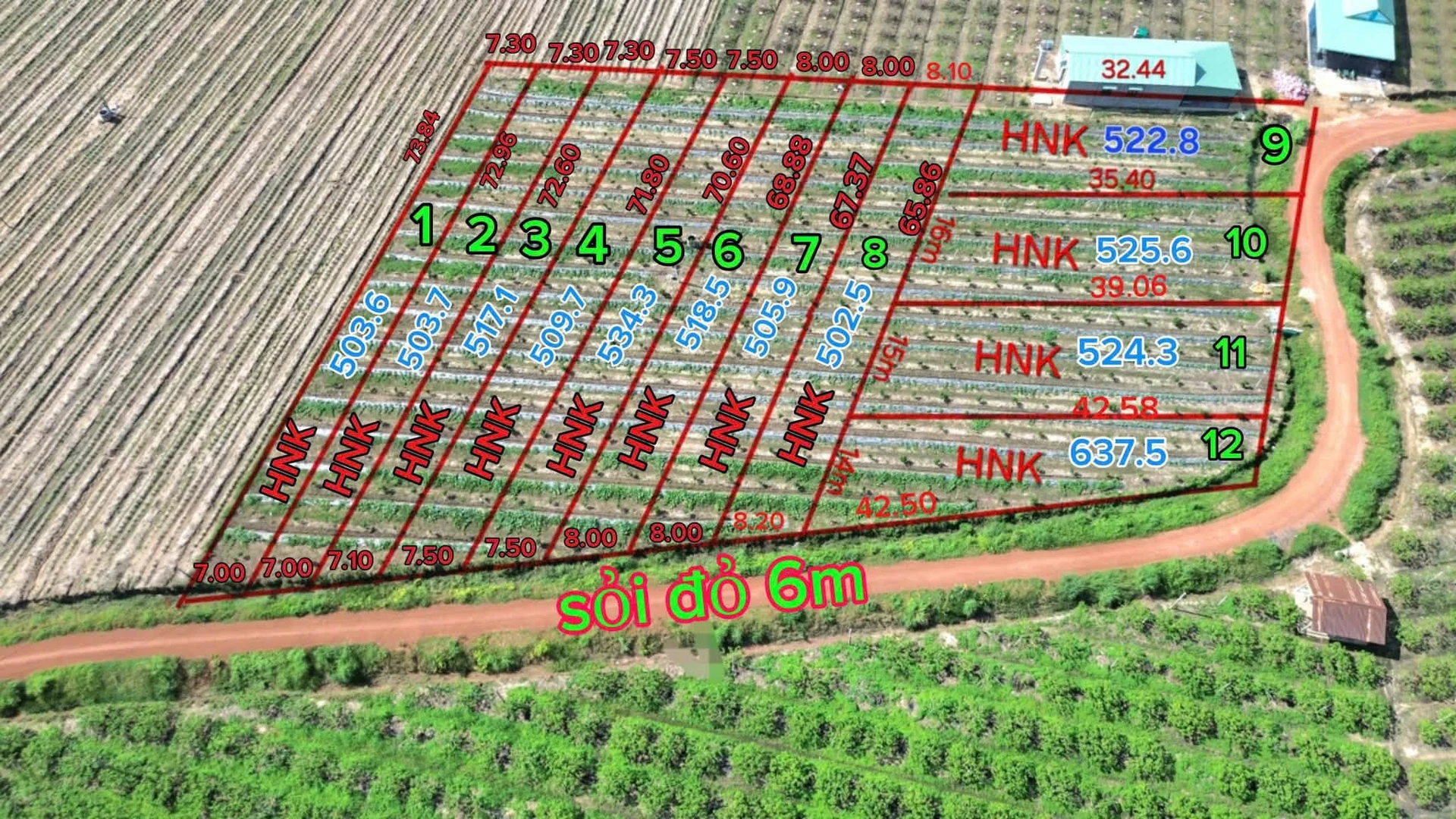 Bán đất 500m² Tây Ninh, ĐT790, giá 200-390 triệu - Ảnh 1