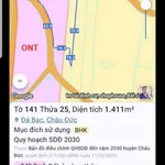 Bán đất 1.411 m² mặt tiền Đá Bạc, 2,2 tỷ - Ảnh thu nhỏ 3