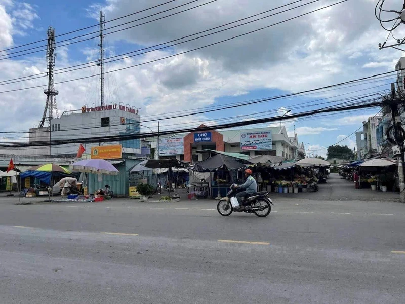 Bán đất thổ cư 140m² view kênh Bến Lức 1.1 tỷ