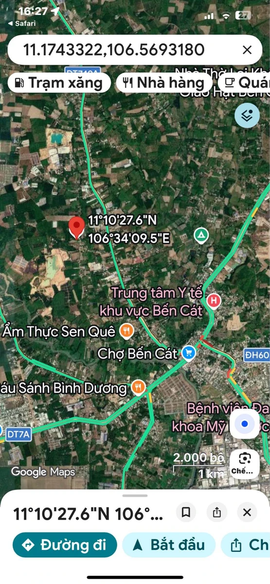 Bán đất Long Nguyên 11.000m2, mặt tiền 29m, 6 tỷ - Ảnh thu nhỏ 3