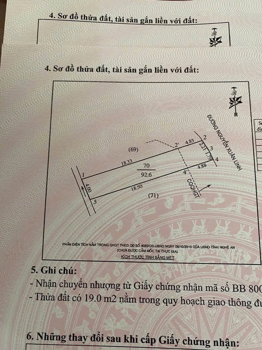 Bán đất mặt đường Nguyễn Xuân Linh, Thủ Đức, 93m2, 3.6 tỷ - Ảnh thu nhỏ 3