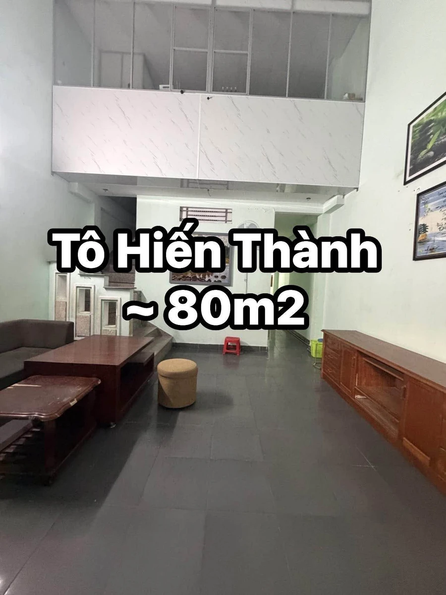 Nhà mặt tiền Tô Hiến Thành 80m² giá 15 tỷ - Ảnh 1