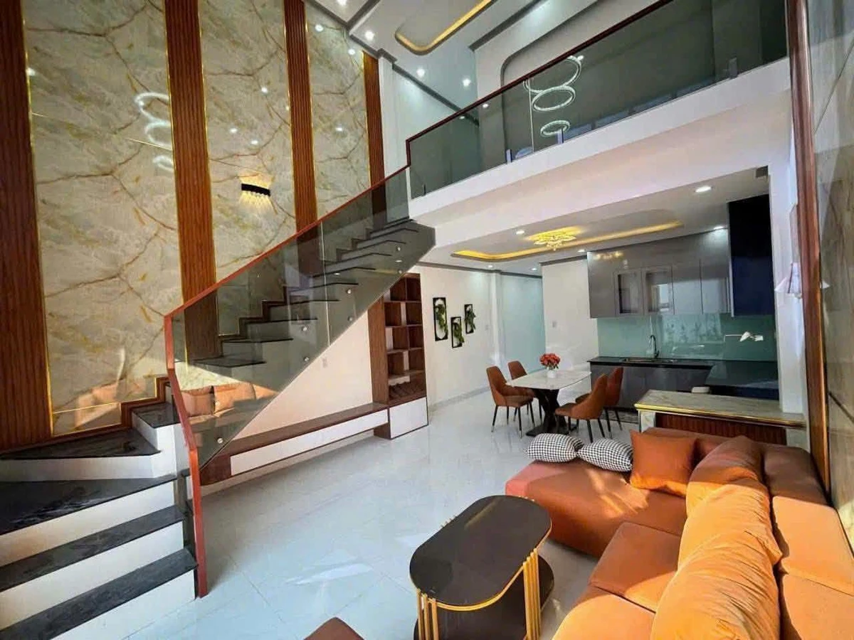 Bán nhà 1 trệt 1 lầu 5x20m, 3 phòng ngủ, giá 1,79 tỷ gần cây xăng An Viễn - Ảnh thu nhỏ 2
