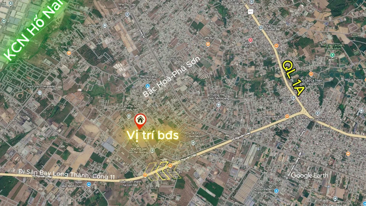 Bán đất góc 2 mặt tiền 7x20m sổ riêng 1 tỷ 5 - Ảnh thu nhỏ 4
