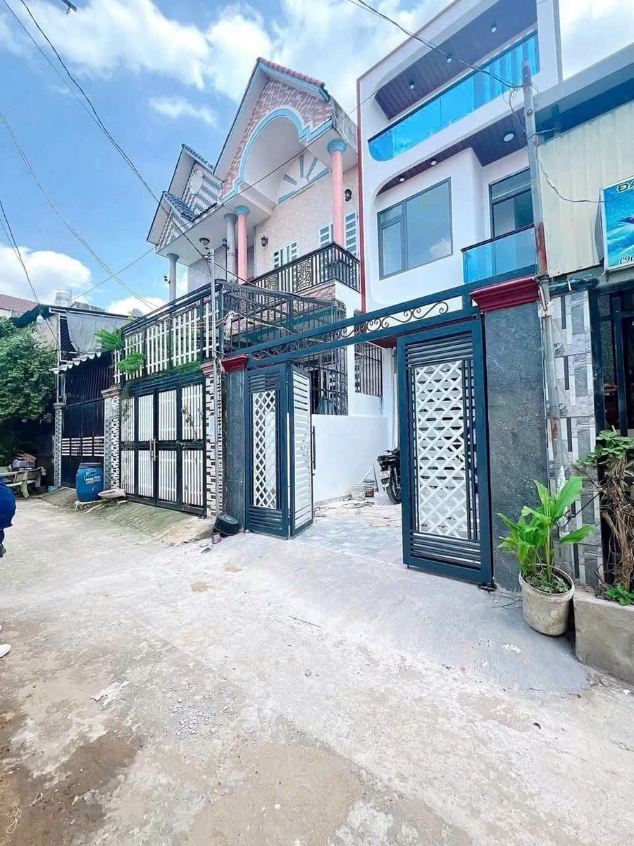 Bán nhà 1 trệt 1 lầu 77m² Đông Hòa, sổ hoàn công - Ảnh thu nhỏ 5