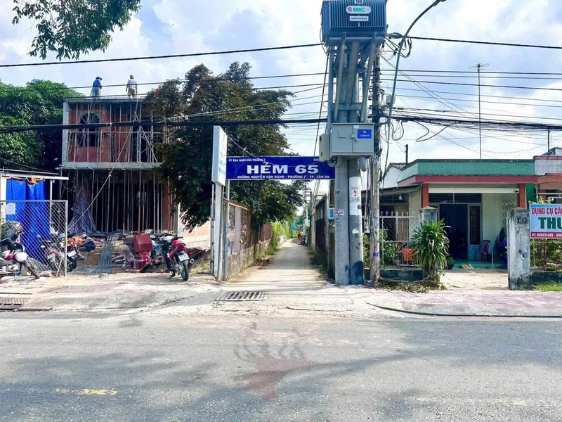 Bán lô đất mặt tiền hẻm 65 Nguyễn Văn Rành, 148,8m², 1 tỷ 800 triệu