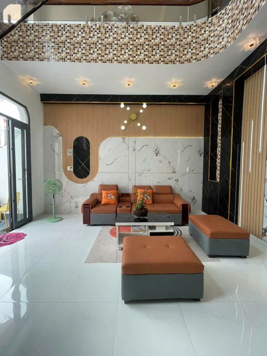 Bán nhà 1 trệt 1 lầu 125m2 4 phòng ngủ, giá 2,99 tỷ tại xã Mỹ Lộc, Cần Giuộc - Ảnh thu nhỏ 4